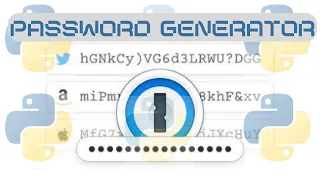 Python Project How to create a Password Generator using Python