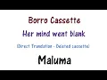 Maluma - Borro Cassette Lyrics English and Spanish - Translation & Meaning - Her mind went blank