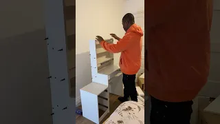 Blisswood Sliding Mirror Dressing Table Assembling