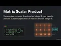 Day22 P04-06 - Week04 Column Sum Row Sum Matrix Scalar Product