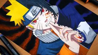 Drawing Naruto and Sasuke [NARUTO]