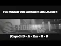 I'VE MISSED YOU LONGER !! LEXI JAYDE !! HOW TO PLAY CHORDS TUTORIAL GUITAR