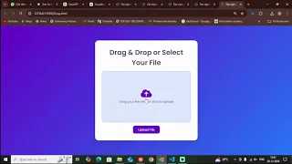 Beautiful File Upload Design with Drag Drop HTML CSS and JavaScript Tutorial