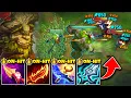 I played the Forbidden On-Hit Ivern build and Daisy can 1v3 the enemies
