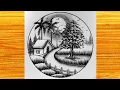 Download Lagu How to drawing amazing perspective landscape by pencil