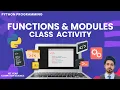 Python Class Activity Functions Modules ICS Computer Science