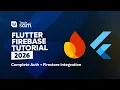 Flutter Firebase Tutorial 2026 Complete Auth Firestore Integration Simple Notes App