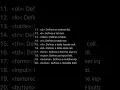 HTML Basics