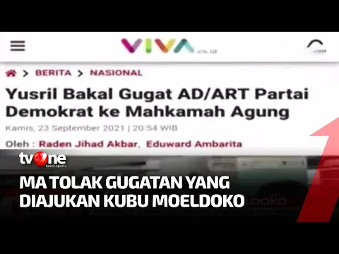 MA Tolak Gugatan Kubu Moeldoko, AHY Yakin Menangkan Perkara di PTUN