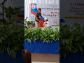My prekinder moving up ceremony receiving of certificate