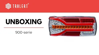 Video: Links | LED achterlicht dynamisch knipperlicht | 12-24v | 150cm. kabel | V14C7-901