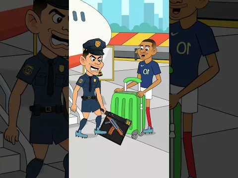 Help Ronaldo Find The Thief who Stole Messi's Trophie ( Animation Meme )#shorts