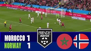 morocco vs norway 2026 international friendly match highlights