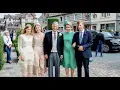 Download Lagu Belgische royals op huwelijk van broer koningin Mathilde in Frankrijk