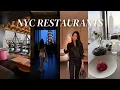 MY FAVORITE RESTAURANTS IN NEW YORK CITY BEST FOOD FINE DINING RESTAURANTS WITH NYC VIEWS
