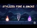 Stylized Fire Smoke in Unity Shader Graph VFX Tutorial