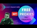 How to get Free Proxy Socks 4 Socks 5 Working Get a Free Premium Proxy List 100 Working Method