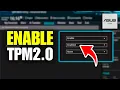 How To Enable TPM 2 0 On Asus PC Full Guide