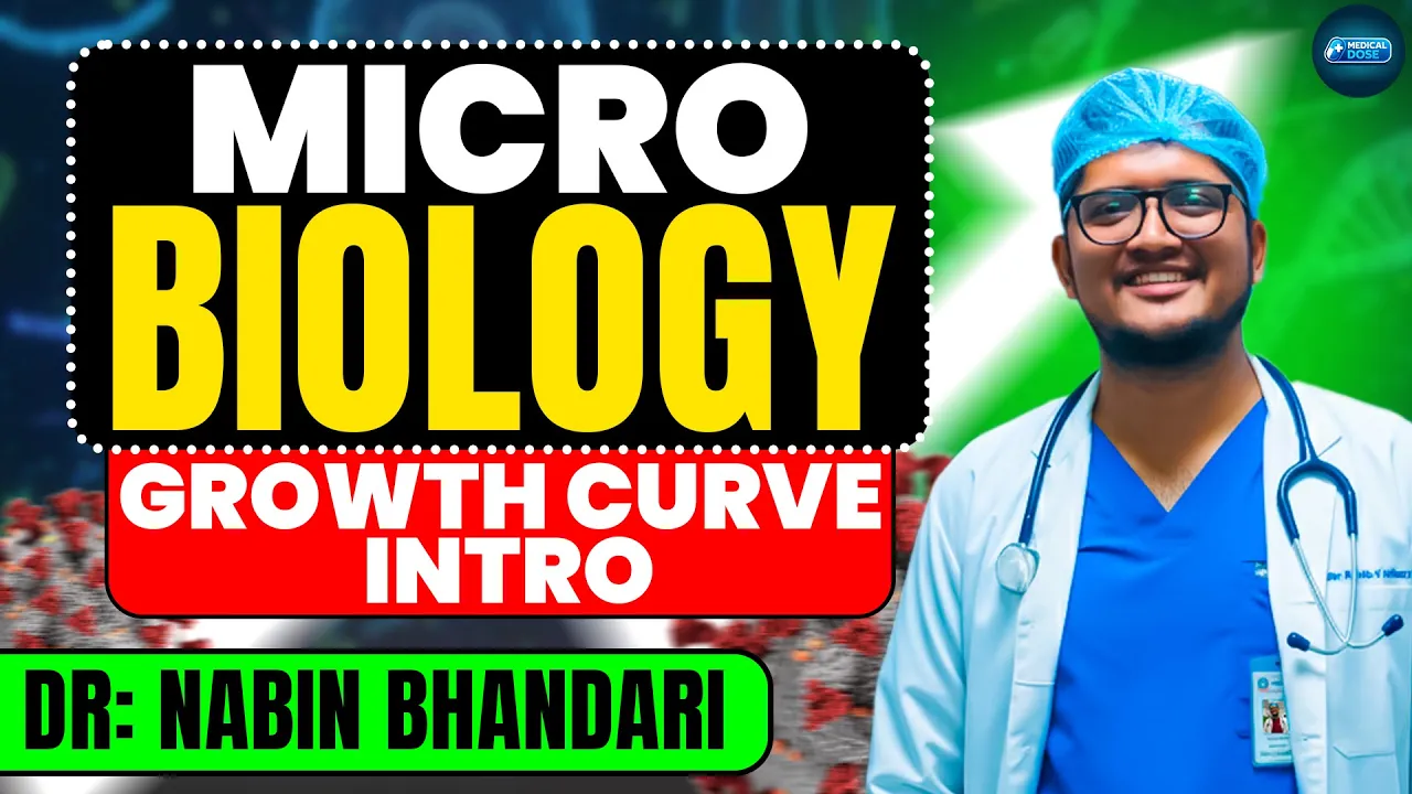 Micro Biology First Class | Growth Curve & Bacteria Introduction | Prokaryotic Cells