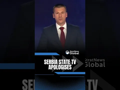 Serbia: After Aleksandar Vučić loses, State TV broadcast begins with an apology | #shorts