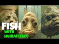 Fish with human fish Homo piscis