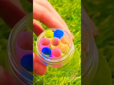 🌈 Explore a Vivid Wonderland of Bubbles! 🎨✨ #SensoryPlay #KidsActivities