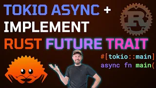 Implement Rust Async Future Trait with Tokio Executor Rust Programming Tutorial for Developers
