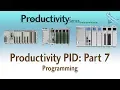 Productivity PID Loop Part 7 - Programming from AutomationDirect