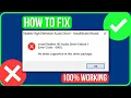 Install Realtek Driver Failure Error Code 0001 FIXED