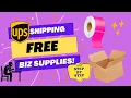 Free Shipping Supplies From UPS YES Detailed Walkthrough Tutorial For 0 Thermal Labels Boxes
