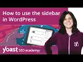 How to use the sidebar in the WordPress block editor WordPress for beginners