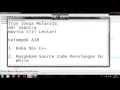 TUTORIAL membuat perulangan Do While menggunakan DEV-C Bahasa C