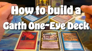 My Pre-Modern Garth One Eye Deck Tech