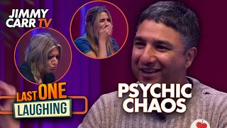 Mr Swallow s Psychic Reading Goes Wrong LOL Last One Laughing Jimmy Carr TV