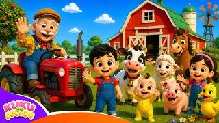 🐄🥚 Old MacDonald Had a Farm – Surprise Eggs Edition - Kids Songs & Nursery Rhymes – Kuku and Cucudu