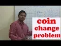 Coin change problem Dynamic Programming program
