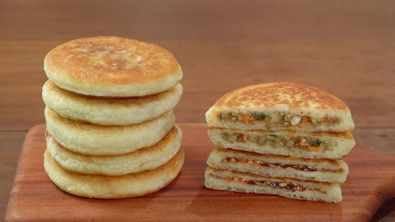 꿀호떡과 야채호떡