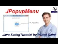 Java Swing Tutorial JPopupMenu in Java
