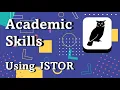 Using JSTOR and Artstor