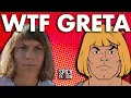 Download Lagu WTF GRETA? Greta Thunberg rocking a new He-Man do.