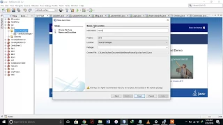 Java Program using NetBeans Print Hello World