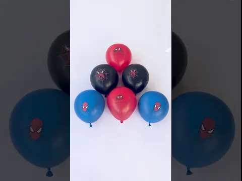 Emoji 🟢🟠🔴🌈🤡 Water Balloon and Grey Orbeez Popping Video Asmr #asmr #relaxing