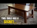 DIY Coffee Table with Hidden Storage Easy Step-by-Step Build