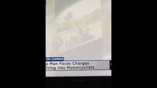Florida Motorcyle Road Rage Robert Paul VANCE Plows over Rider Couple