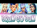 Download Lagu K/DA - DRUM GO DUM (Color Coded Lyrics)
