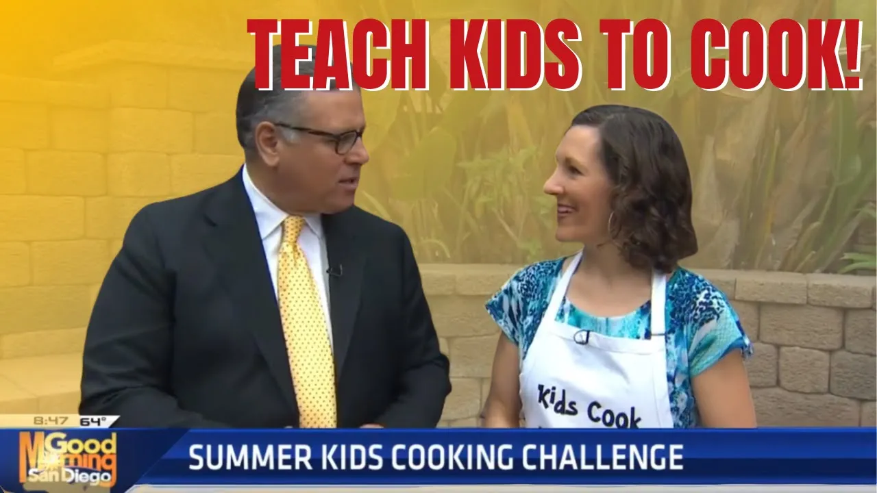 Summer Kids Cooking Challenge on the San Diego News