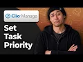 How to Set Task Priorities in Clio Manage 2026 Easy Tutorial