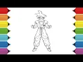 Goku Dragon Ball Coloring Page