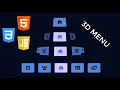 3D Menu with HTML CSS and JavaScript CSS Transitions CSS 3D Transforms