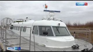 В Омске протестировали вездеход-амфибию